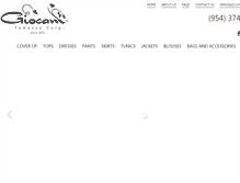 Tablet Screenshot of giocam.net